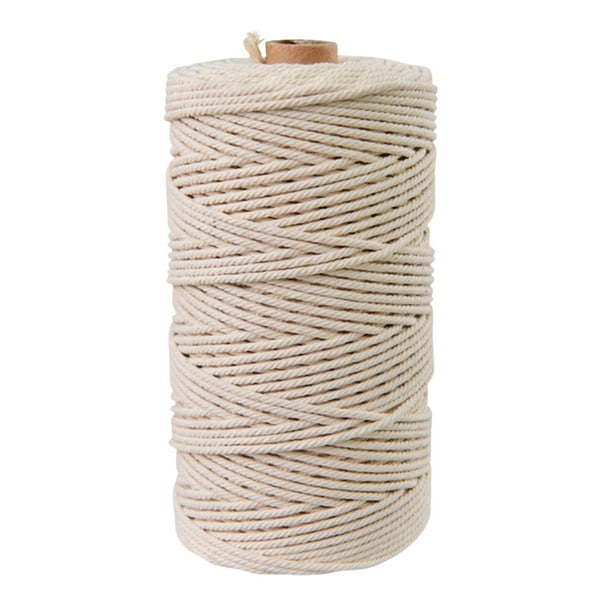 Macrame 8mm 3-50m Jute Ropes Twine Rope Natural Hemp Cord String Decor Craft DIY